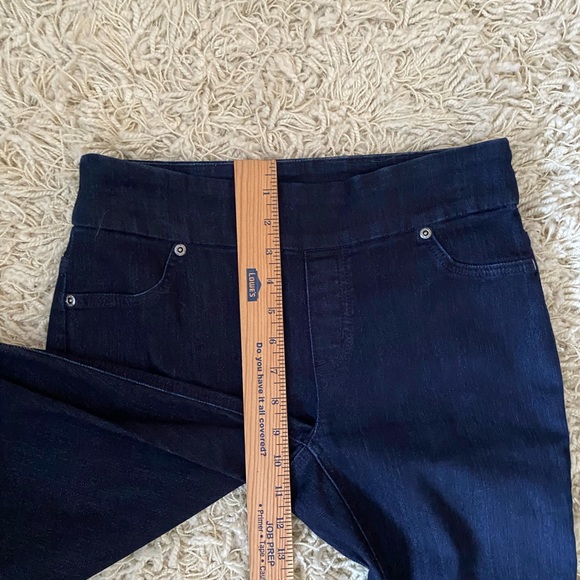 Chico's women's pull on Indigo blue leggings size 00 Regular ( 28”waist) - Picture 5 of 16